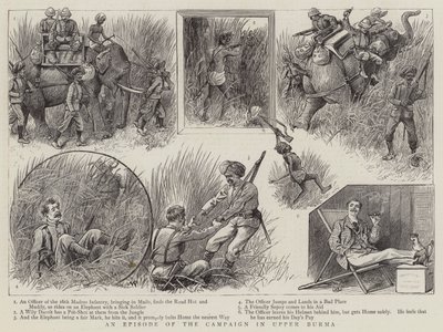 An Episode of the Campaign in Upper Burma by William Ralston